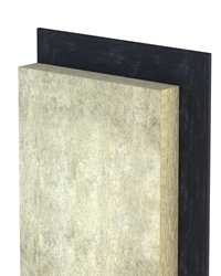 PANEL ROCK WOOL, thermal insulating system in rock wool panels, coupled to a waterproofing bituminous membrane